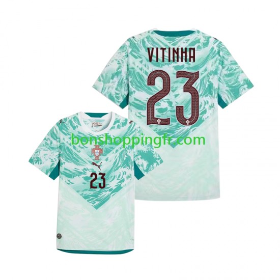 Maillot Extérieur Portugal Vitinha 23 World Cup 2026 Manches Courtes Homme