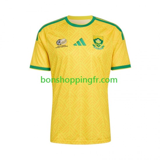 Maillot Domicile Afrique Du Sud World Cup 2026 Manches Courtes Homme