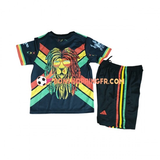 Maillot Domicile Ajax Amsterdam Bob Marley 2023-2024 Manches Courtes Jeune Enfant(+shorts)