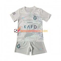Maillot 3ème Al-Nassr 2023-2024 Manches Courtes Jeune Enfant(+shorts)