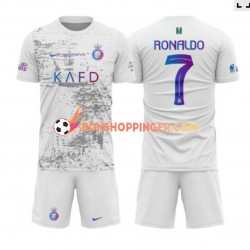 Maillot 3ème Al-Nassr Ronaldo 7 2023-2024 Manches Courtes Jeune Enfant(+shorts)