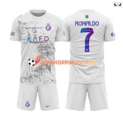Maillot 3ème Al-Nassr Ronaldo 7 2023-2024 Manches Courtes Jeune Enfant(+shorts)
