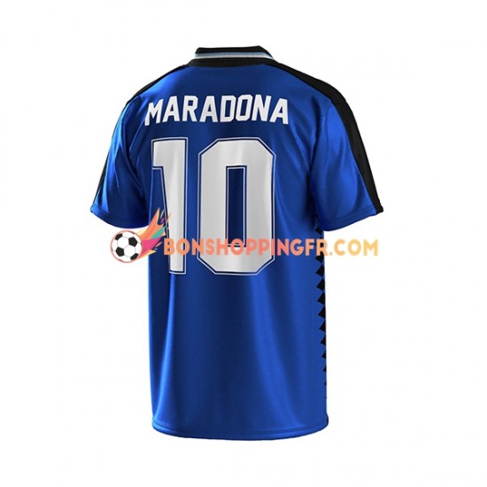 Maillot Rétro Extérieur Argentine MARADONA 10 1994 Manches Courtes Jeune Enfant(+shorts)