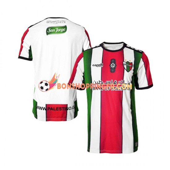 Maillot Domicile Club Deportivo Palestino 2022-2023 Manches Courtes Homme