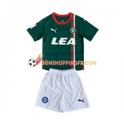 Maillot Extérieur Deportivo Alaves 2023-2024 Manches Courtes Jeune Enfant(+shorts)