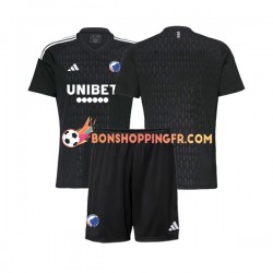 Maillot Extérieur FC Copenhague Gardien 2023-2024 Manches Courtes Jeune Enfant(+shorts)