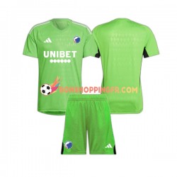 Maillot 4ème FC Copenhague Gardien 2023-2024 Manches Courtes Jeune Enfant(+shorts)