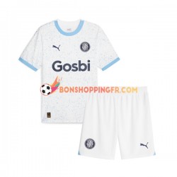 Maillot Extérieur Girona 2023-2024 Manches Courtes Jeune Enfant(+shorts)