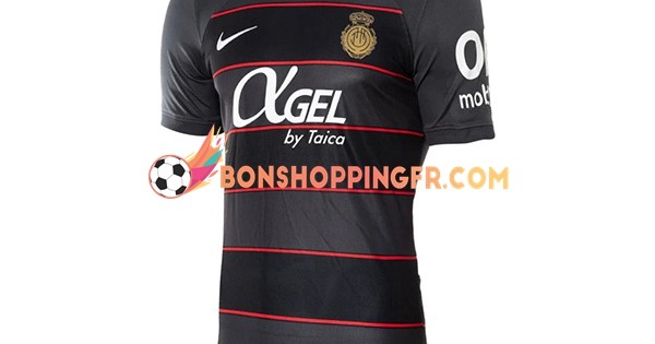 Maillot RCD Mallorca Macron – Homme Taille S, La Liga, Rouge Et Noir