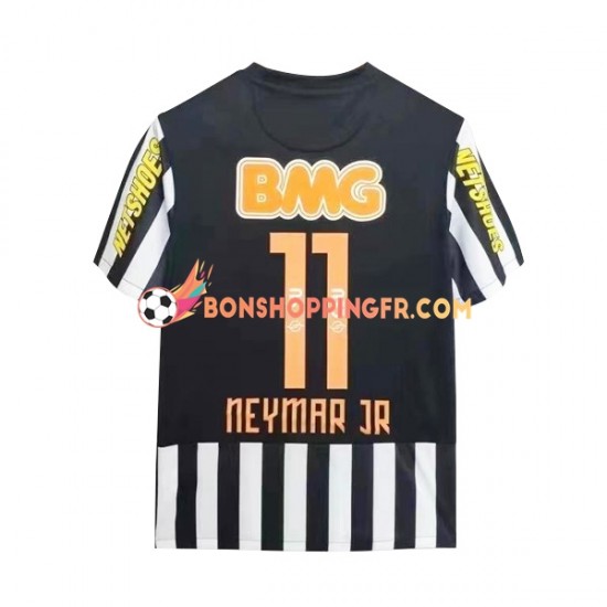 Maillot Rétro Extérieur Santos FC Neymar JR 11 2011-2012 Manches Courtes Homme