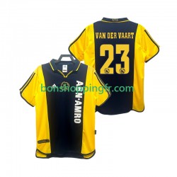 Maillot Rétro Extérieur Ajax Amsterdam VAN DER VAART 23 2000 2001 Manches Courtes Homme