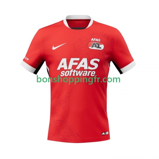 Maillot Domicile AZ Alkmaar 2025-2026 Manches Courtes Homme
