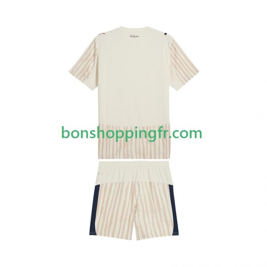 Maillot Extérieur Al Hilal CWC 2025-2026 Manches Courtes Jeune Enfant(+shorts)