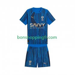 Maillot Domicile Al Hilal CWC 2025-2026 Manches Courtes Jeune Enfant(+shorts)