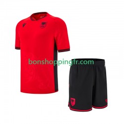Maillot Domicile Albanie 2025-2026 Manches Courtes Jeune Enfant(+shorts)