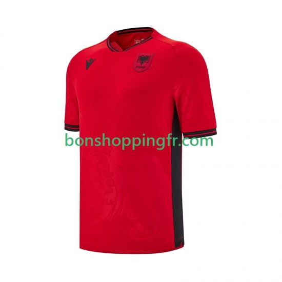 Maillot Domicile Albanie 2025-2026 Manches Courtes Homme