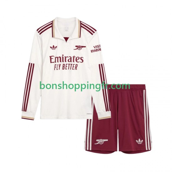 Maillot 3ème Arsenal 2025-2026 Manches Longues Jeune Enfant(+shorts)