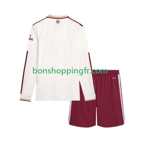 Maillot 3ème Arsenal 2025-2026 Manches Longues Jeune Enfant(+shorts)