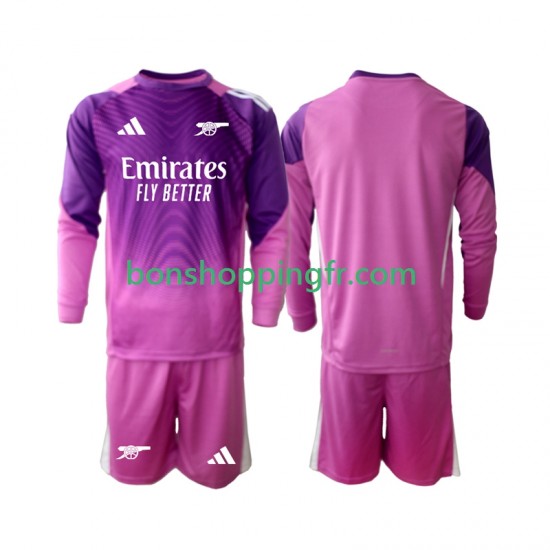Maillot 3ème Arsenal Gardien 2025-2026 Manches Longues Jeune Enfant(+shorts)