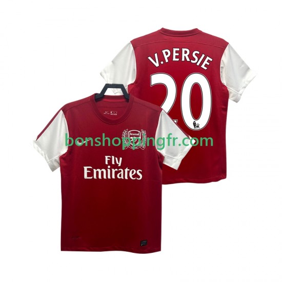 Maillot Rétro Domicile Arsenal V PERSIE 20 2011 2012 Manches Courtes Homme