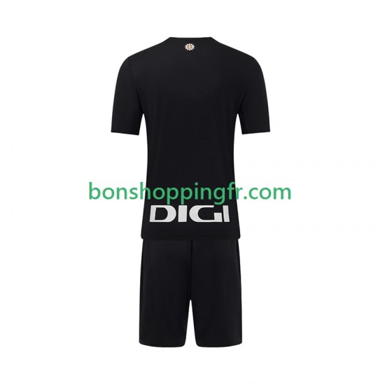 Maillot Domicile Athletic Bilbao Gardien 2025-2026 Manches Courtes Jeune Enfant(+shorts)