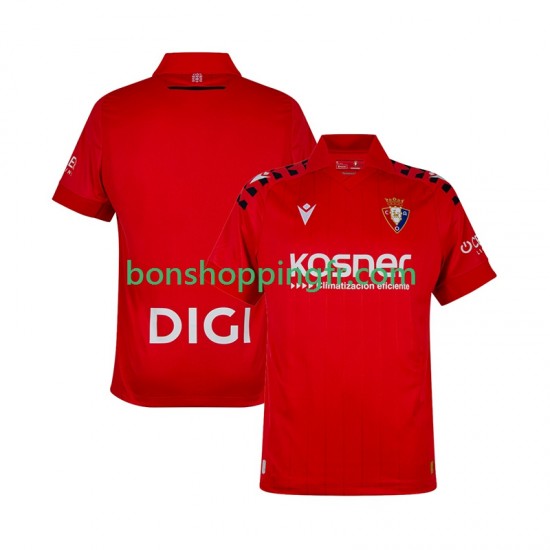 Maillot Domicile CA Osasuna 2025-2026 Manches Courtes Homme