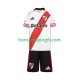 Maillot Domicile CA River Plate 2025-2026 Manches Courtes Jeune Enfant(+shorts)
