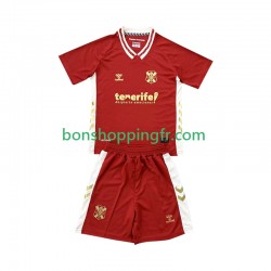 Maillot Extérieur CD Tenerife 2025-2026 Manches Courtes Jeune Enfant(+shorts)