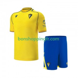 Maillot Domicile Cádiz CF 2025-2026 Manches Courtes Jeune Enfant(+shorts)