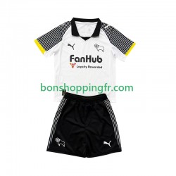 Maillot Domicile Derby County 2025-2026 Manches Courtes Jeune Enfant(+shorts)