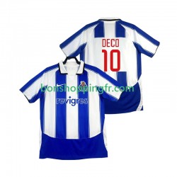 Maillot Rétro Domicile FC Porto DECO 10 2003 2004 Manches Courtes Homme