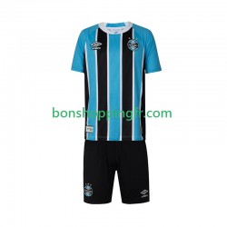 Maillot Domicile Gremio 2025-2026 Manches Courtes Jeune Enfant(+shorts)