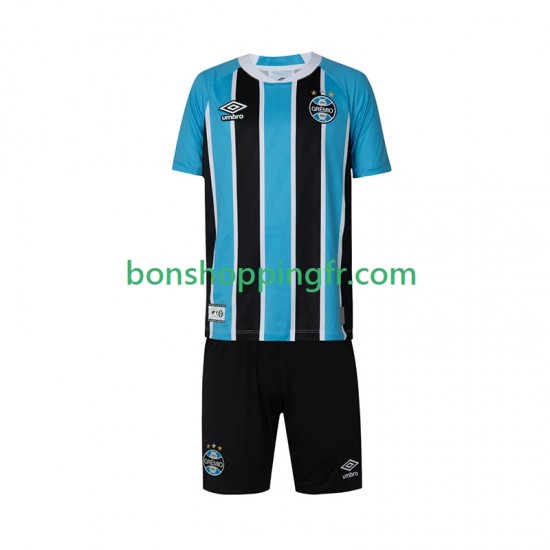 Maillot Domicile Gremio 2025-2026 Manches Courtes Jeune Enfant(+shorts)