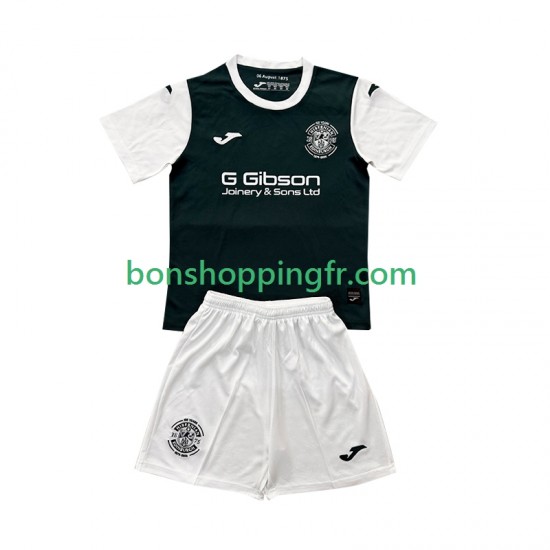 Maillot Domicile Hibernian 2025-2026 Manches Courtes Jeune Enfant(+shorts)