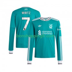 Maillot 3ème Liverpool Florian Wirtz 7 2025-2026 Manches Longues Homme