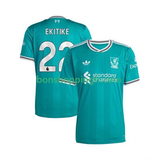 Maillot 3ème Liverpool Hugo Ekitike 22 2025-2026 Manches Courtes Homme