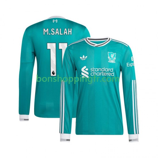 Maillot 3ème Liverpool Mohamed Salah 11 2025-2026 Manches Longues Homme