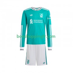 Maillot 3ème Liverpool 2025-2026 Manches Longues Jeune Enfant(+shorts)