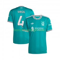 Maillot 3ème Liverpool Virgil van Dijk 4 2025-2026 Manches Courtes Homme