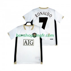 Maillot Rétro Extérieur Manchester United RONALDO 7 2006-2007 Manches Courtes Homme