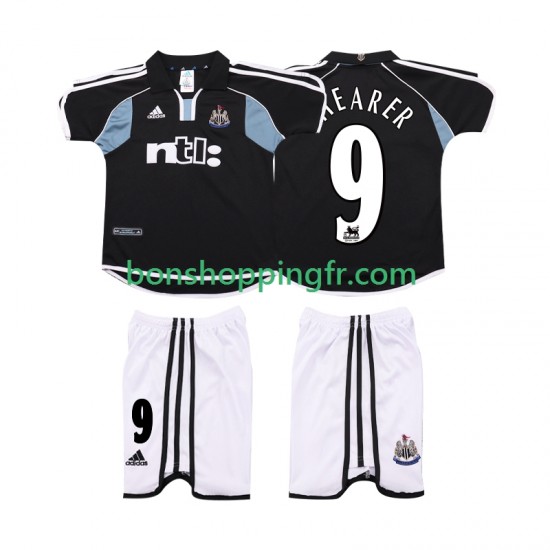 Maillot Rétro Extérieur Newcastle United SHEARER 9 2000 2001 Manches Courtes Jeune Enfant(+shorts)