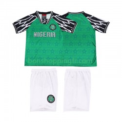 Maillot Rétro Domicile Nigeria 1995 Manches Courtes Jeune Enfant(+shorts)