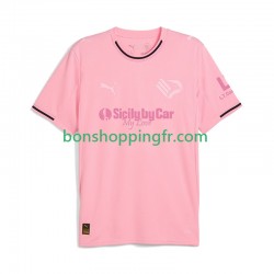 Maillot Domicile Palermo 2025-2026 Manches Courtes Homme