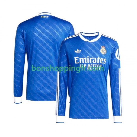 Maillot 3ème Real Madrid 2025-2026 Manches Longues Homme