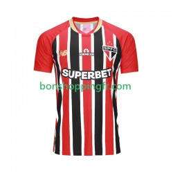 Maillot Extérieur São Paulo 2025-2026 Manches Courtes Homme