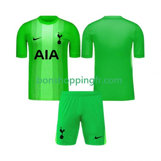 Maillot Domicile Tottenham Hotspur Gardien 2025-2026 Manches Courtes Jeune Enfant(+shorts)