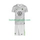 Maillot Extérieur VfL Wolfsburg 2025-2026 Manches Courtes Jeune Enfant(+shorts)