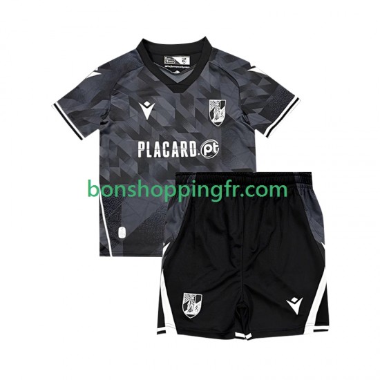 Maillot Extérieur Vitoria SC 2025-2026 Manches Courtes Jeune Enfant(+shorts)