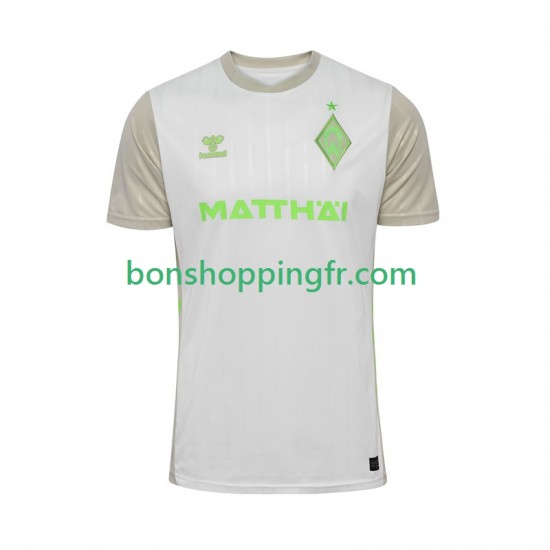 Maillot Extérieur Werder Bremen 2025-2026 Manches Courtes Homme