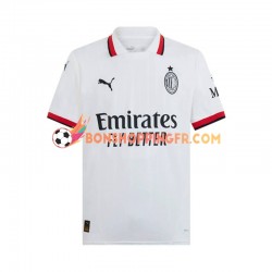Maillot Extérieur AC Milan 2024-2025 Manches Courtes Homme